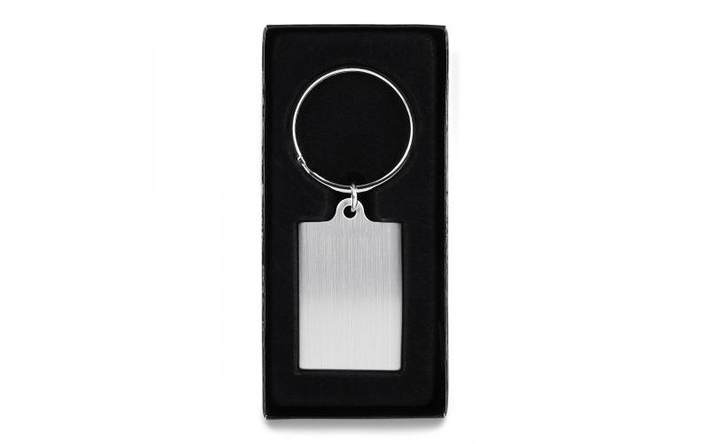 Brelok metalowy Visibile, srebrny