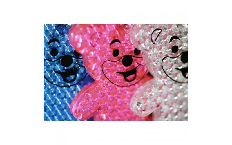 Brelok Teddy, żółty