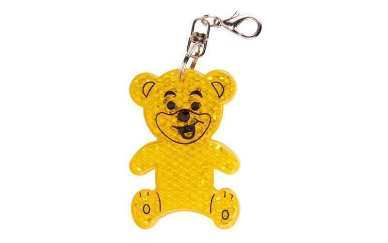 Brelok Teddy, żółty