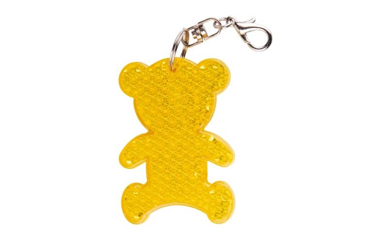 Brelok Teddy, żółty