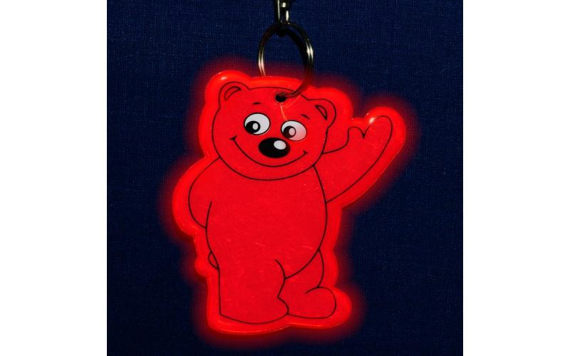 Brelok Beary, czerwony