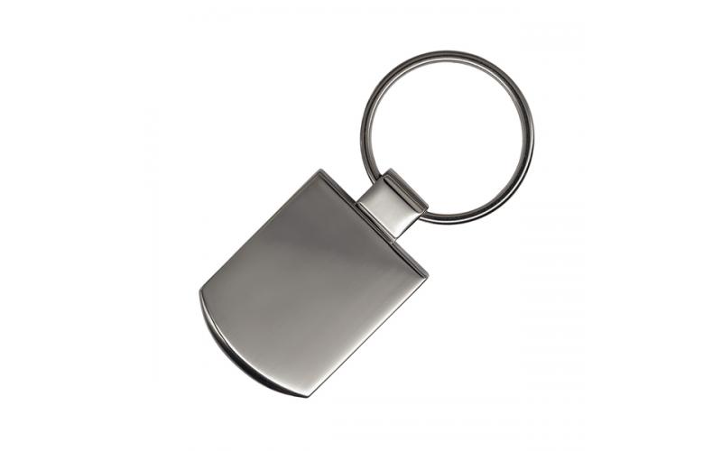 Brelok metalowy Stark, srebrny