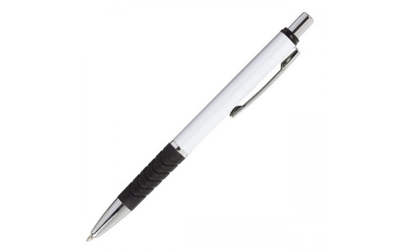 Długopis Andante, biały/czarny