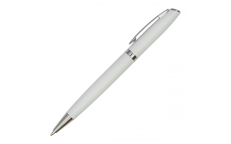 Długopis aluminiowy Trail, biały