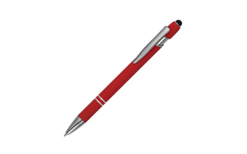 Długopis aluminiowy Softano, czerwony