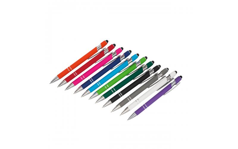 Długopis aluminiowy Softano, fioletowy