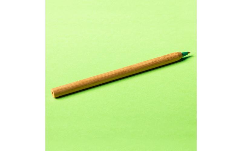 Długopis bambusowy Chavez, zielony
