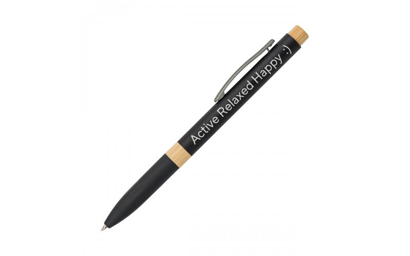 Długopis aluminiowy Khosa, czarny