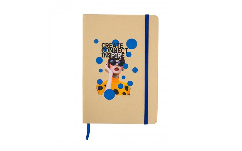 Notatnik 145x210/80k kratka Simply, niebieski