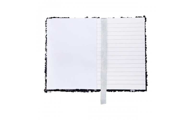 Notes 120x180/80k linia Sequin, czarny