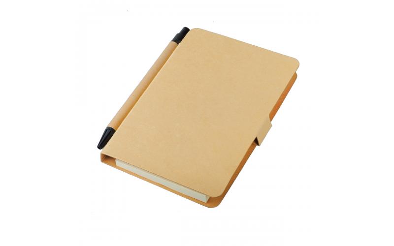 Notatnik Bland 80x140/50k gładki, beżowy