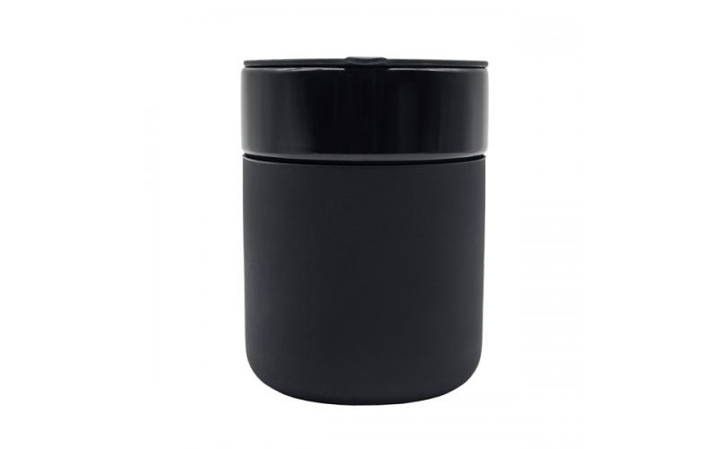 Kubek ceramiczny Caldo 370 ml, czarny