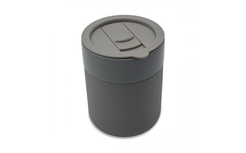 Kubek ceramiczny Caldo 370 ml, szary