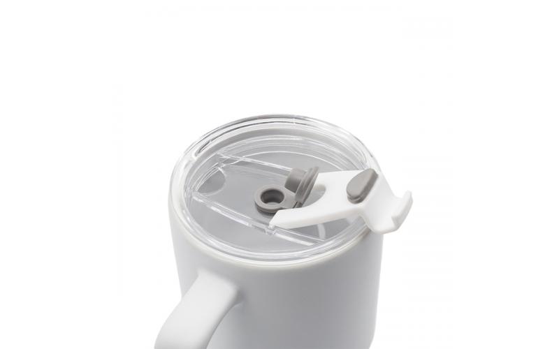 Kubek ceramiczny Azzurro 440 ml, biały