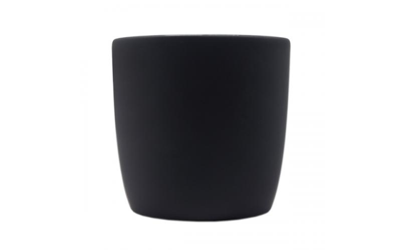 Kubek ceramiczny Esla 345 ml, czarny