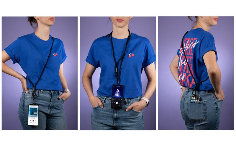 Smycz do telefonu z funkcją ładowania 60W CHARD