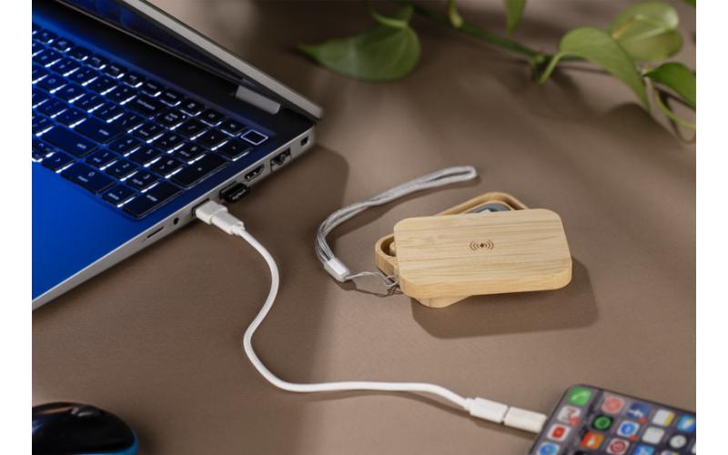 Zestaw kabli do ładowania z ładowarką indukcyjną BUMO