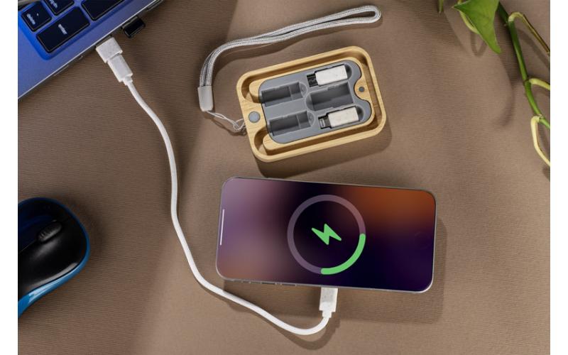 Zestaw kabli do ładowania z ładowarką indukcyjną BUMO