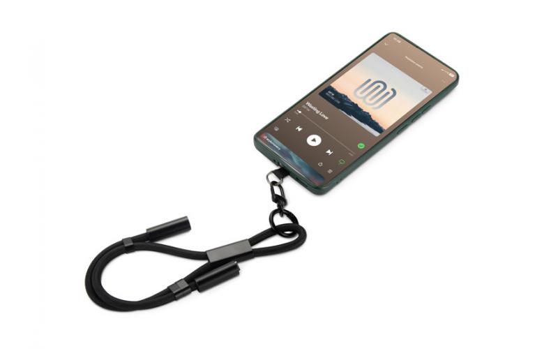 Smycz do telefonu z funkcją ładowania CHARD MINI 60W