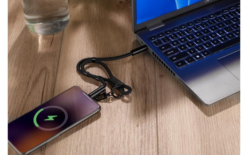 Smycz do telefonu z funkcją ładowania CHARD MINI 60W