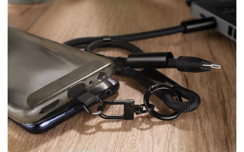 Smycz do telefonu z funkcją ładowania CHARD MINI 60W