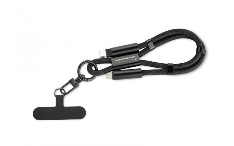 Smycz do telefonu z funkcją ładowania CHARD MINI 60W