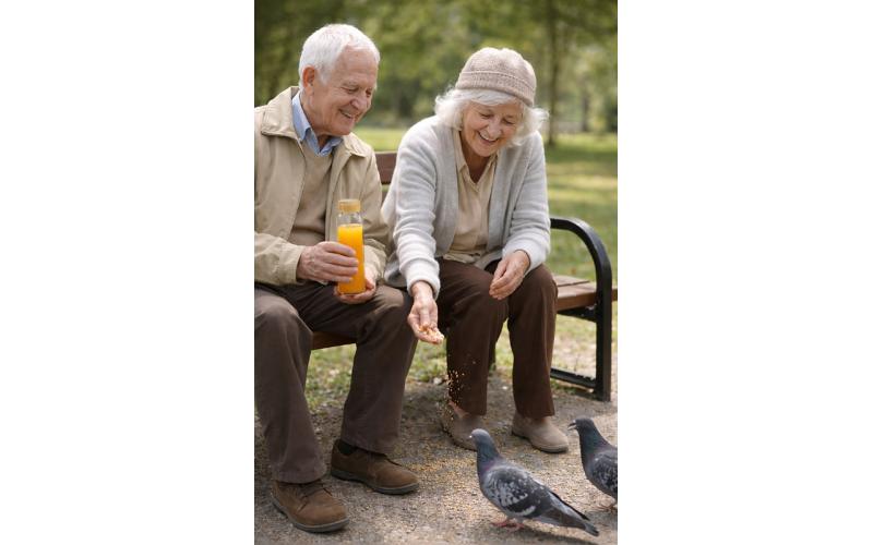 Butelka z recyklingowanego szkła VOSA 500 ml