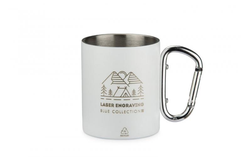 Kubek z recyklingowanej stali nierdzewnej VIVO 250 ml