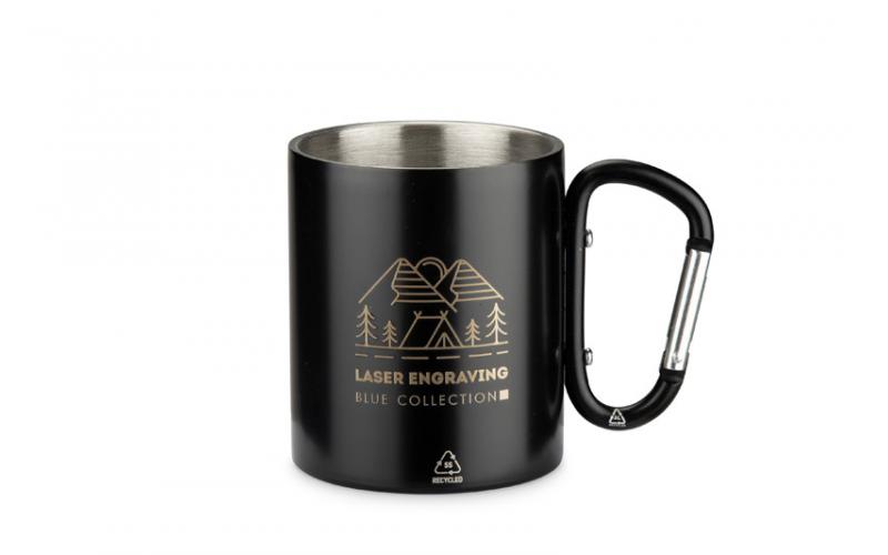 Kubek z recyklingowanej stali nierdzewnej VIVO 250 ml