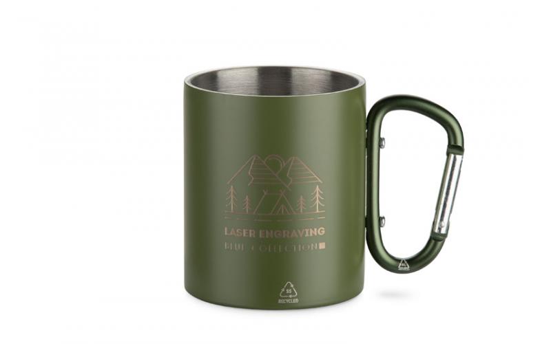 Kubek z recyklingowanej stali nierdzewnej VIVO 250 ml