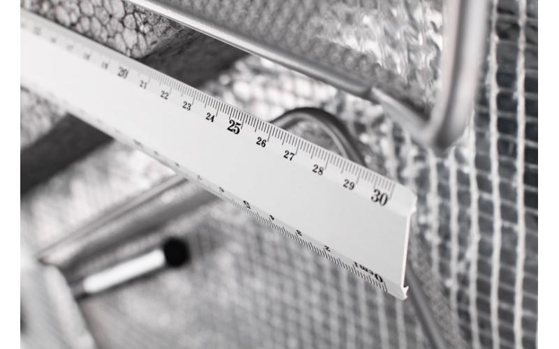 Linijka metalowa 30 cm FERRA