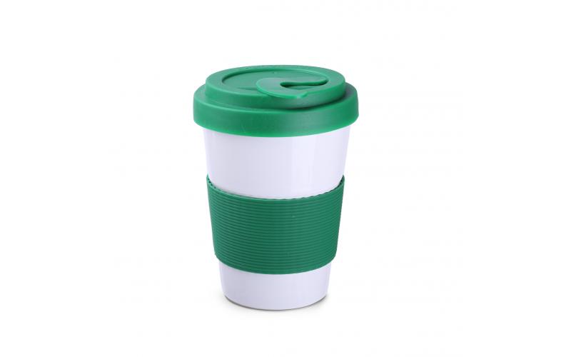 Coffee2go Lock 350ml zielony/zielony