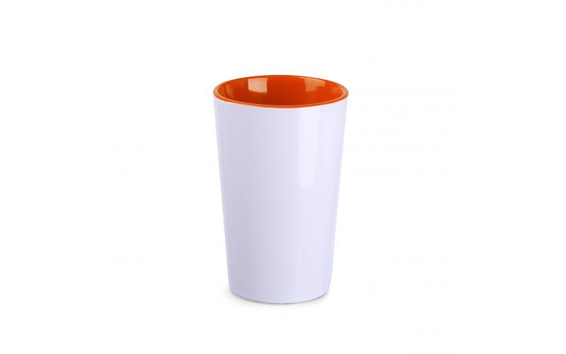 Fresh 280ml biały/pomarańczowy