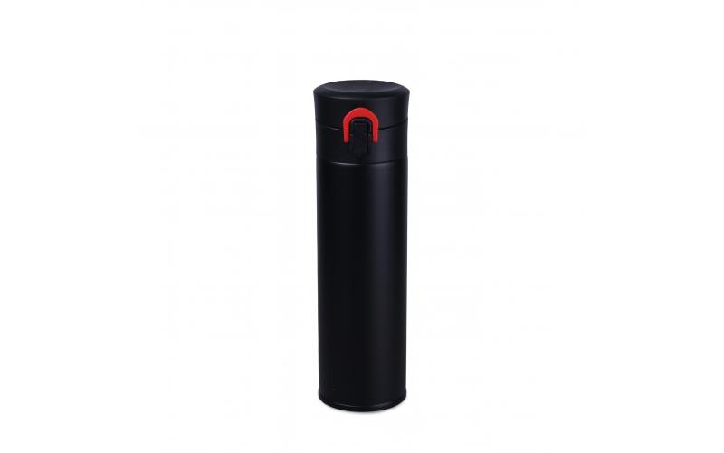 Meteor 320ml czarny/stalowy