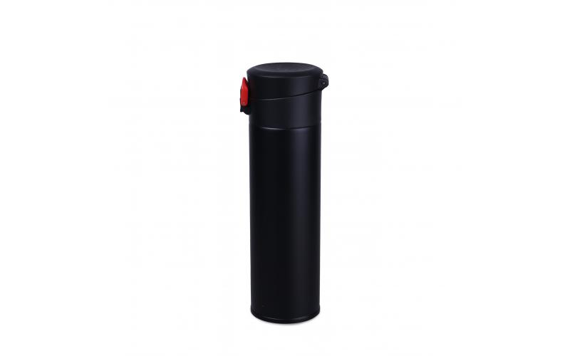 Meteor 320ml czarny/stalowy