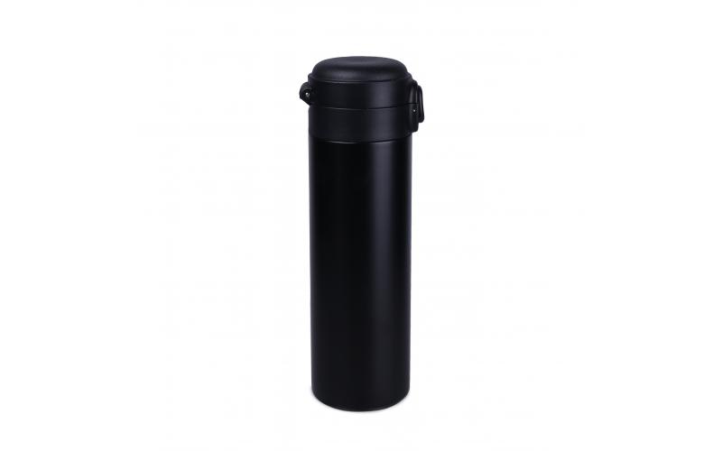 Orion 440ml czarny/stalowy
