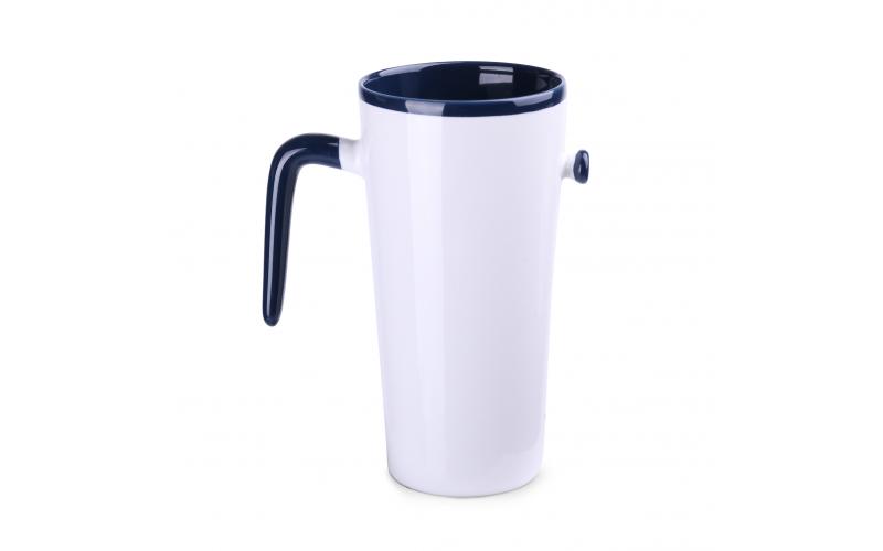 Idea 390ml biały/granatowy