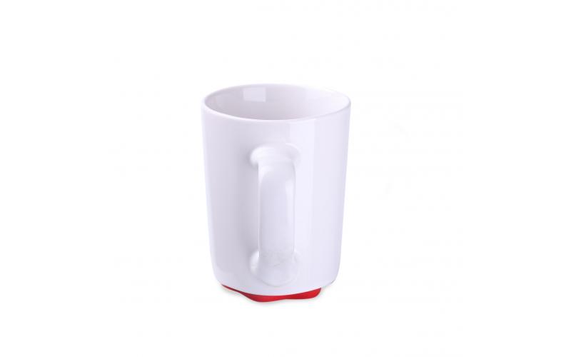 Ivory 300ml biały/czerwony