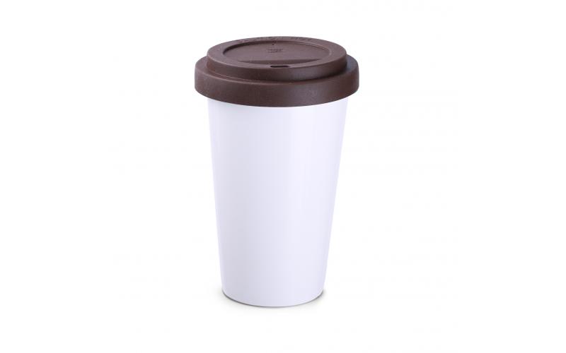 Freedom Classic 280ml biały/brązowy