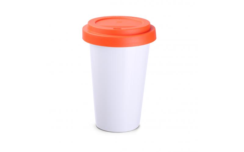 Freedom Classic 280ml biały/pomarańczowy