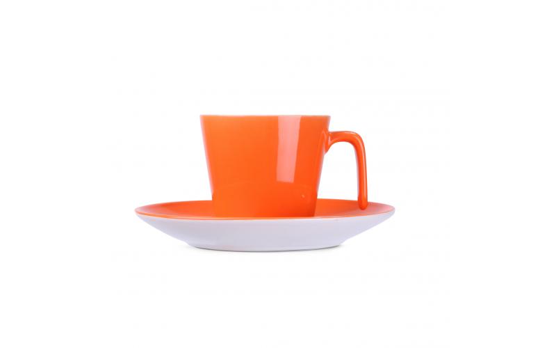 Eve Set 180ml pomarańczowy/biały