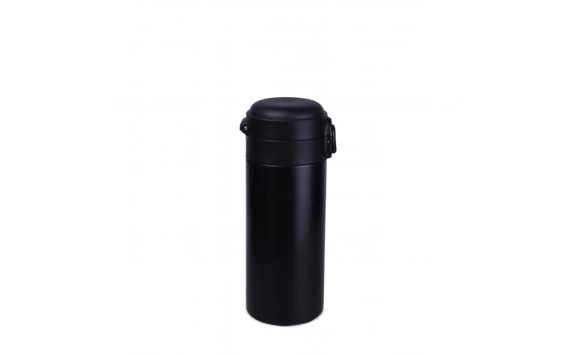 Vega 310ml czarny/stalowy