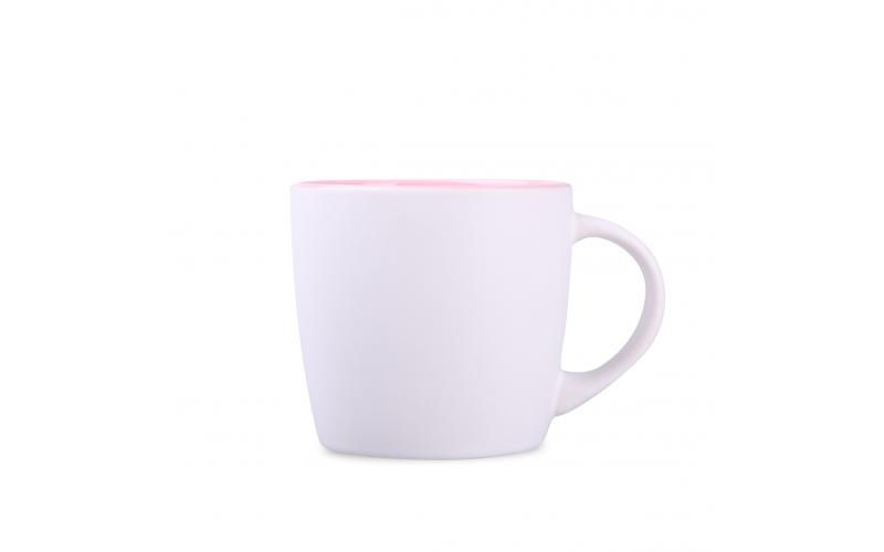 Handy Pure 320ml biały/rose pink