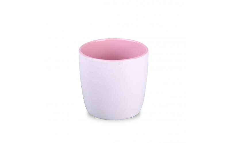 Handy Pure 320ml biały/rose pink