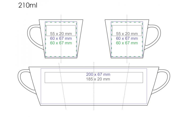 Victor 210 210ml biały/biały
