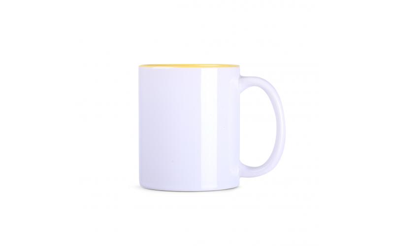 Tomek Art Solid 300ml biały/żółty