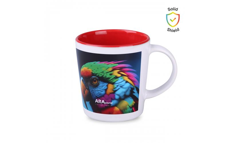 Berg Art Solid 380ml biały/czerwony