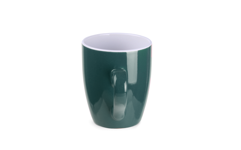 Ilona 300ml ciemnozielony/biały