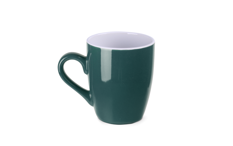 Ilona 300ml ciemnozielony/biały