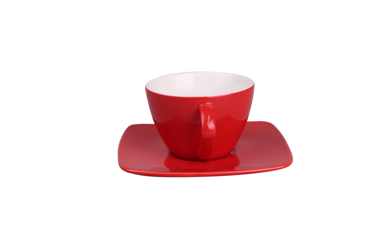 Luna Set 220ml czerwony/biały